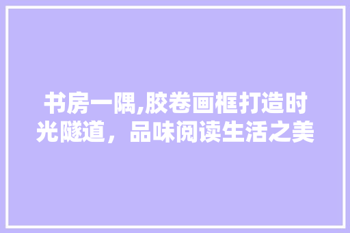 书房一隅,胶卷画框打造时光隧道，品味阅读生活之美