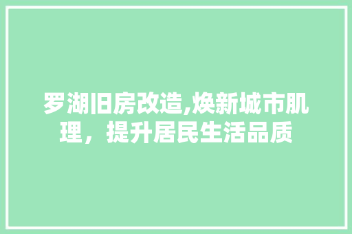 罗湖旧房改造,焕新城市肌理，提升居民生活品质 隔断设计
