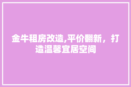 金牛租房改造,平价翻新,打造温馨宜居空间 地面装修 金牛租房改造,平价翻新,打造温馨宜居空间 地面装修