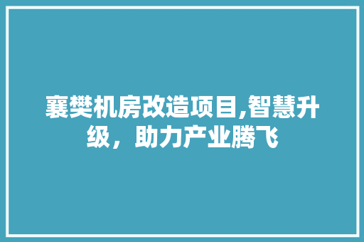 襄樊机房改造项目,智慧升级，助力产业腾飞 墙面装饰