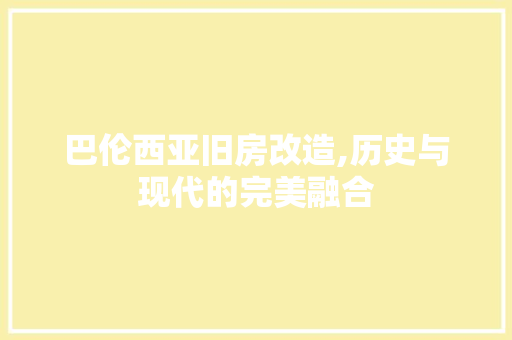 巴伦西亚旧房改造,历史与现代的完美融合 庭院装修
