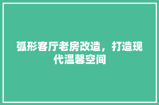 弧形客厅老房改造，打造现代温馨空间